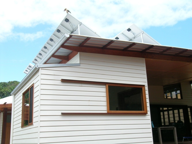 Surface mounted sliding window | Cleveland Brisbane Coastal House | Sustainable Architecture | Jose Do Architect
