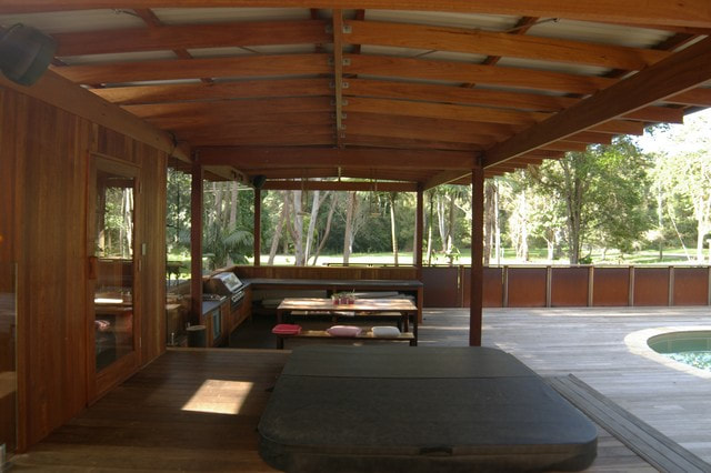 Hardwood pavilion | Figtree Pavilion Byron Bay | Gold Coast Architect | Jose Do Architect