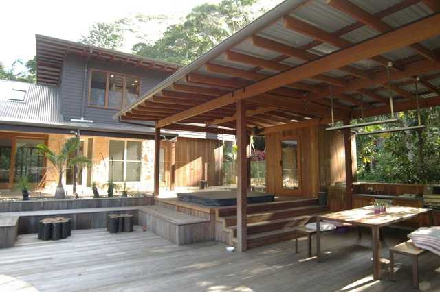 Spa and sauna | Figtree Pavilion Byron Bay | Gold Coast Architect | Jose Do Architect