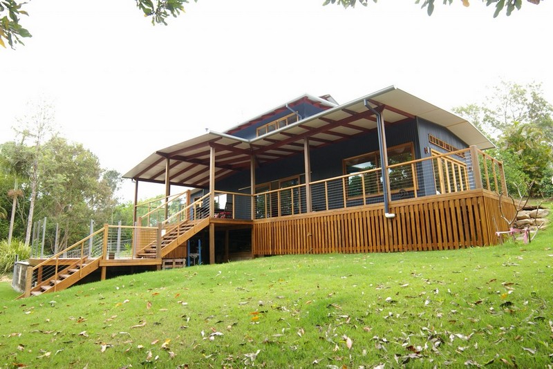 Garden view | Byron Bay Lagoon House | Gold Coast Architect | Jose Do Architect