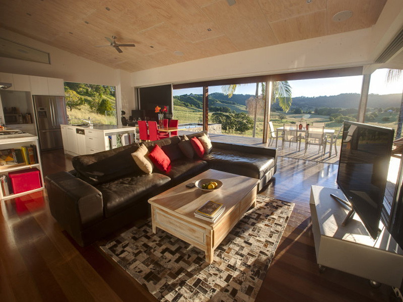 Byron Bay Myocum Ridge House | Living room