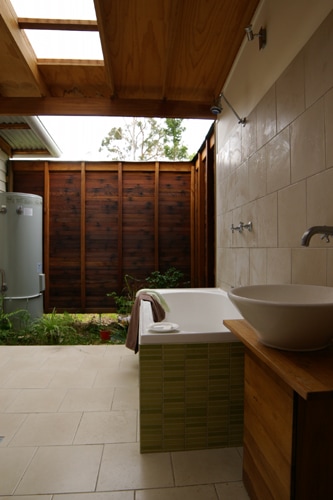 Garden Courtyard | Tyalgum Village House | Gold Coast Architect | Jose Do Architect